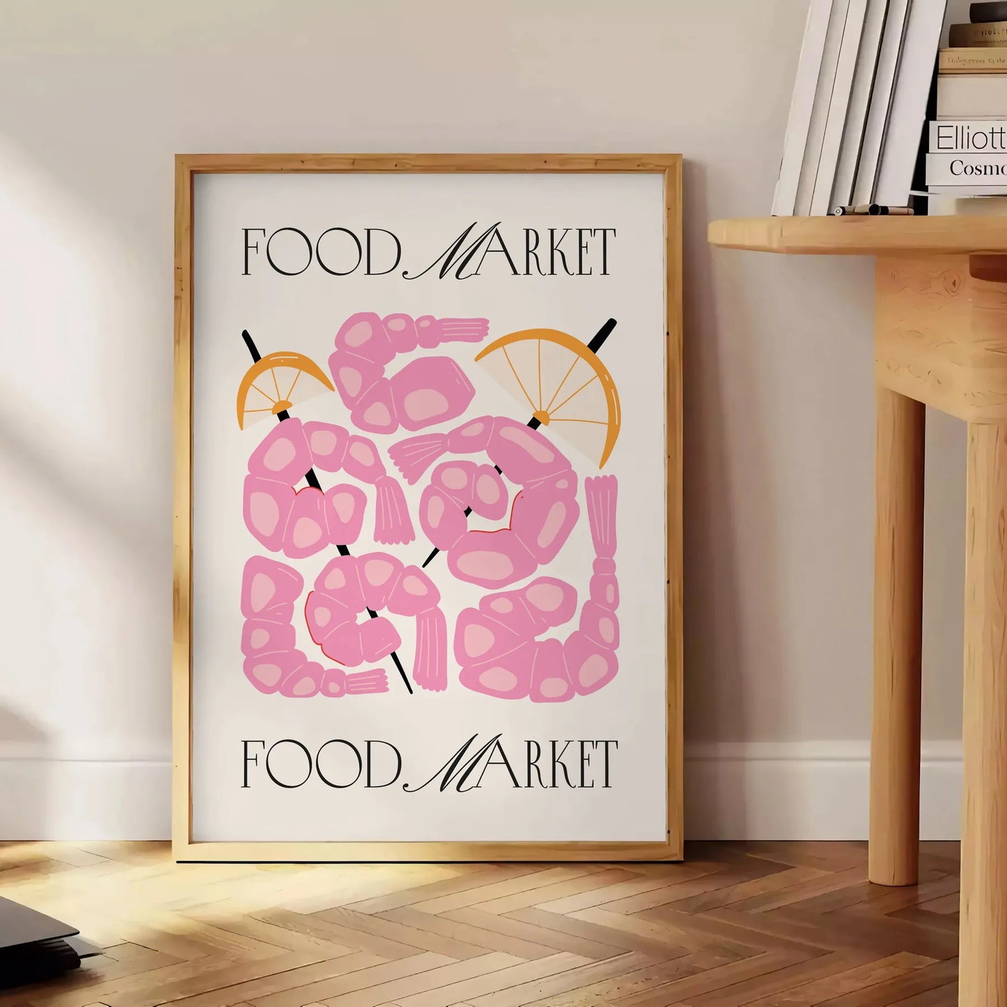 kitchen decor stylish 81 poster bold black vibrant orange tones wall art modern touch space unique gift striking artwork home print available