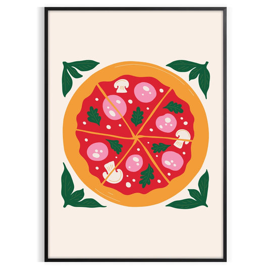 kitchen decor 79 Art poster vibrant blend green orange hues modern touch space stunning wall ideal gift lovers various sizes A4 cm A0