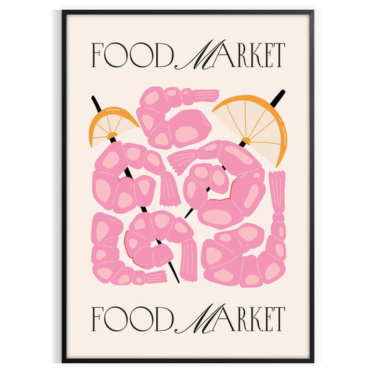 kitchen decor stylish 81 poster bold black vibrant orange tones wall art modern touch space unique gift striking artwork home print available