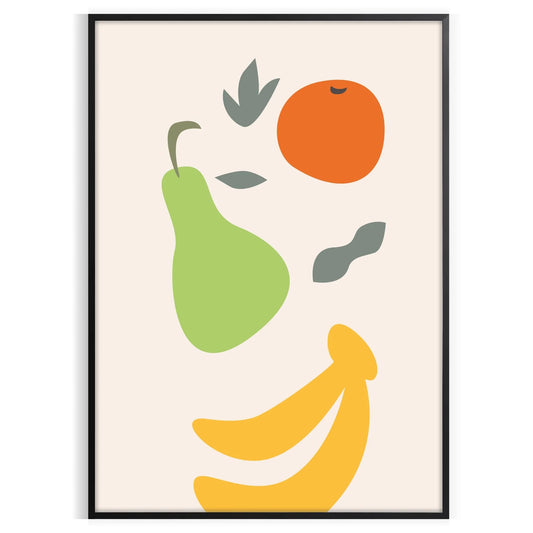kitchen vibrant ' 90s poster gray yellow hues wall art unique gift eye print nostalgic touch space unframed option style decor