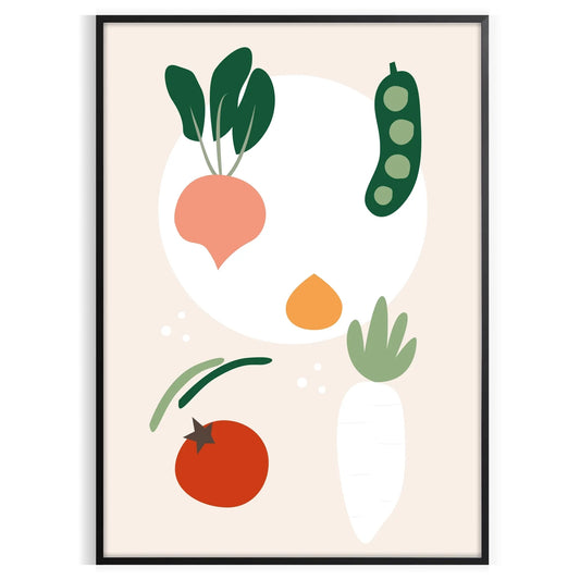 kitchen decor 93 poster sophisticated blend gray green hues stunning wall art elegance space perfect gift home enthusiasts A4 medium large cm A0 sizes