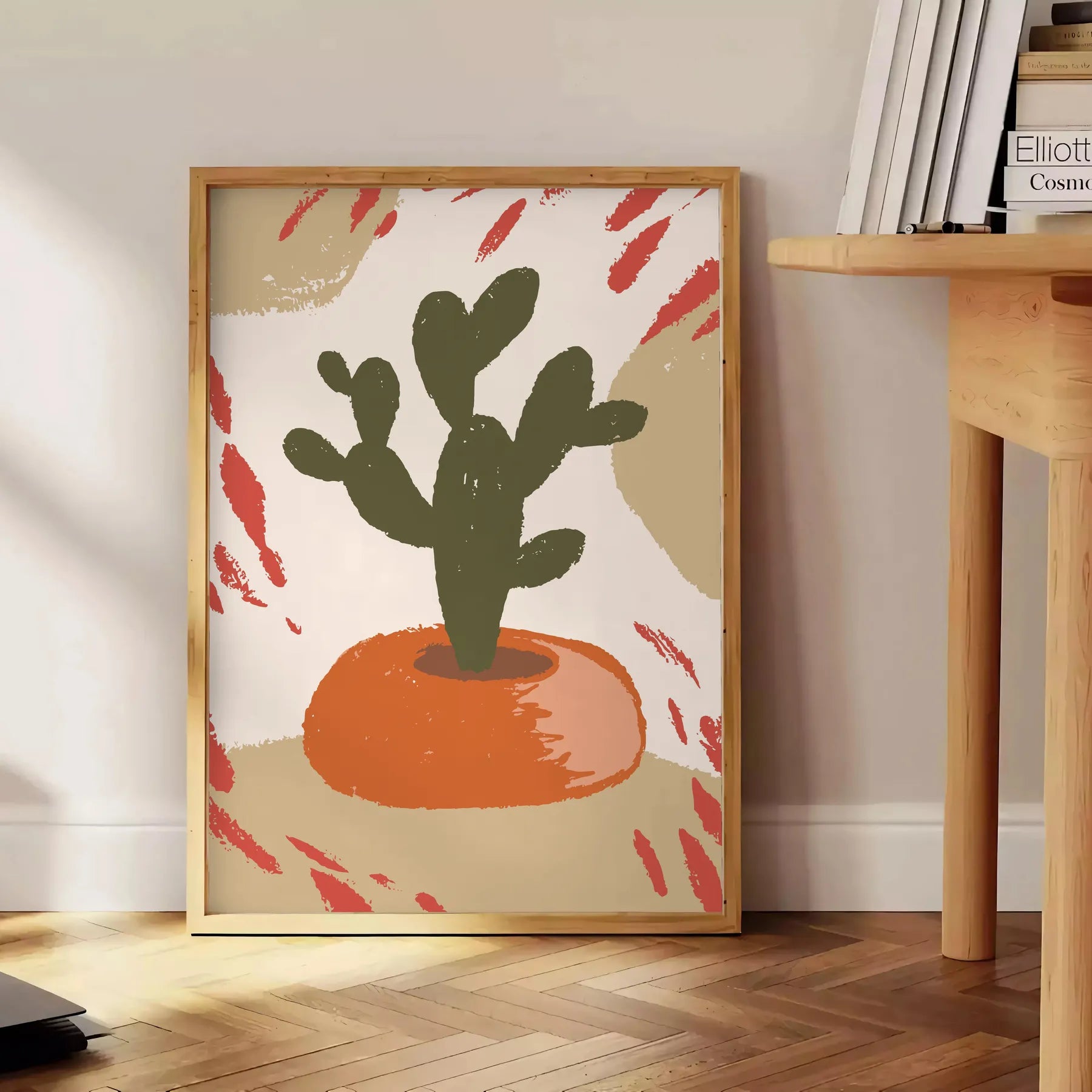 kitchen 87 poster vibrant fusion green orange eye wall art perfect splash color space unique gift addition home decor standalone print