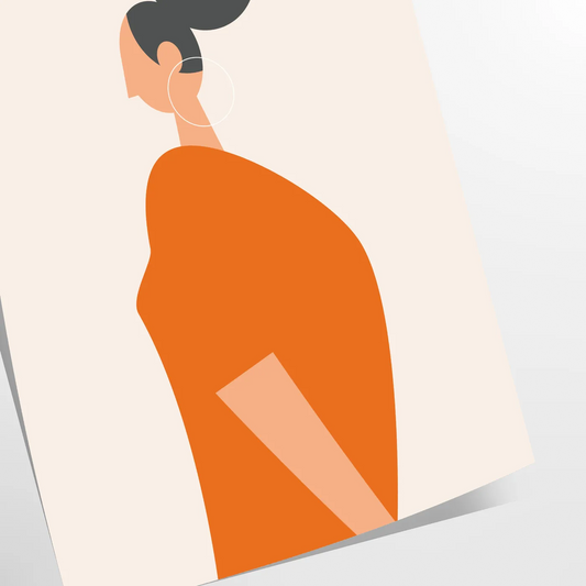 kitchen decor 91 poster captivating blend gray orange hues warmth style stunning artwork perfect gift unique wall art sizes A4 cm A0