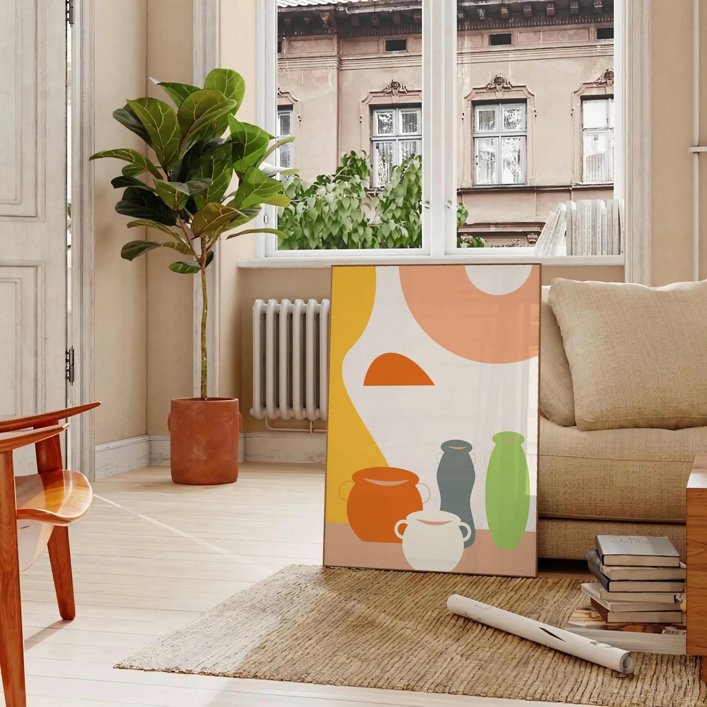 kitchen décor stunning 92 poster vibrant green orange hues eye wall art perfect gift food lovers design enthusiasts print sizes A4 cm A0