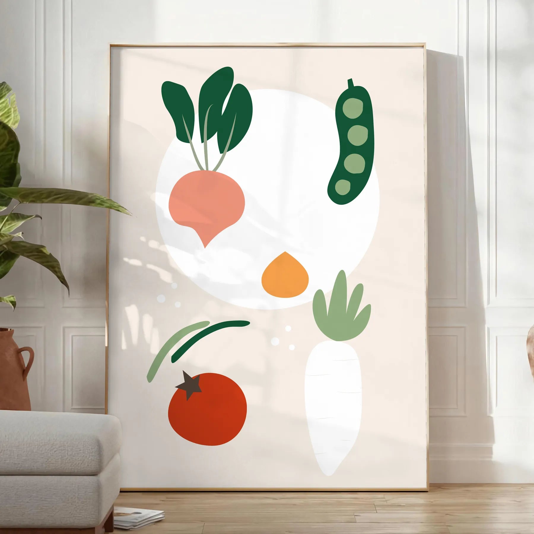 kitchen decor 93 poster sophisticated blend gray green hues stunning wall art elegance space perfect gift home enthusiasts A4 medium large cm A0 sizes